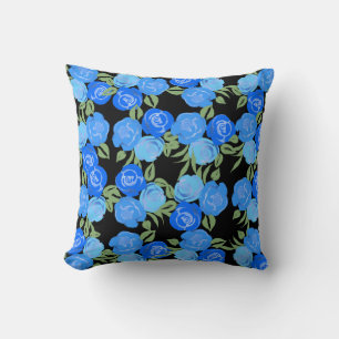Coussin Rose bleu