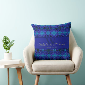 Coussin Rose bleu Keepsaké