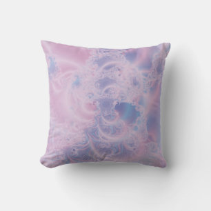 Coussin Rose brillant art Abstrait