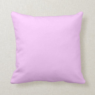 coussin rose clair