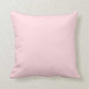 coussin rose clair