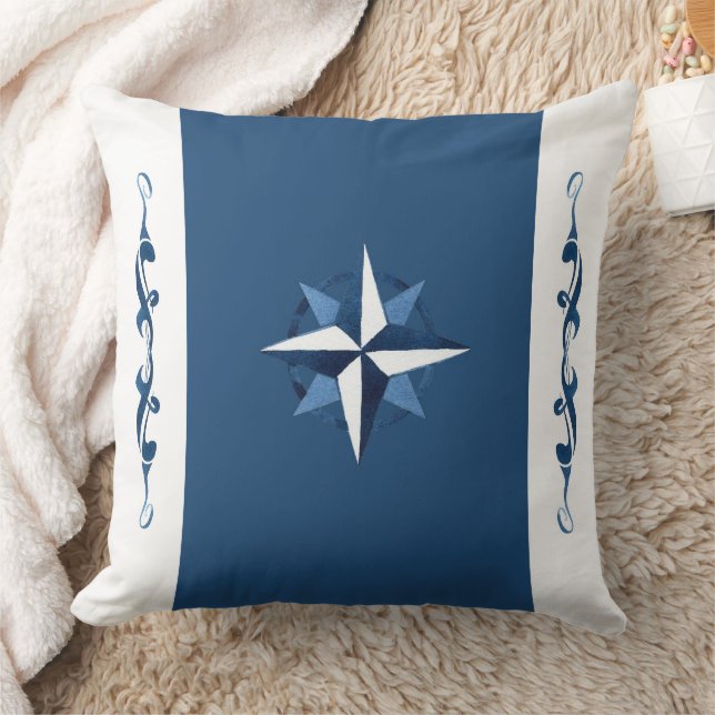 Coussin Rose Compass (Couverture)