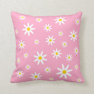 Coussin rose Daisy