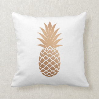 Coussin rose d'ananas d'or