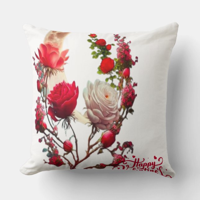 Coussin Rose day  (Recto)