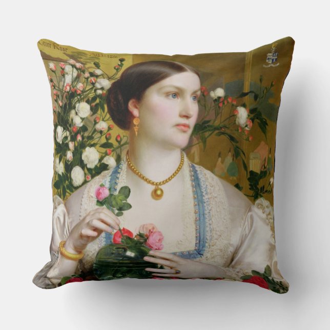 Coussin Rose de grâce, 1866 (huile sur le panneau) (Recto)