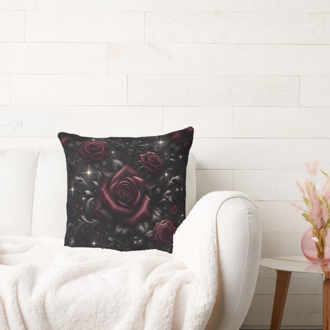 Coussin Rose De L'Obscurité 20x20 Pilote (Canapé)