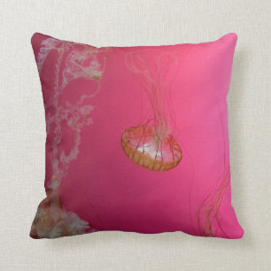 Coussin Rose de méduses