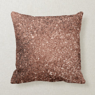 Coussin rose de parties scintillantes d'or