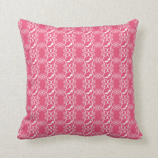 Coussin rose de talons hauts