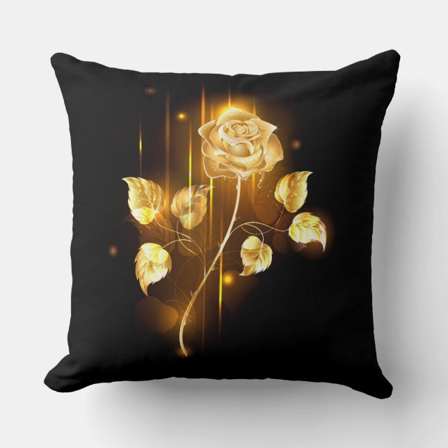 Coussin Rose d'or ( rose d'or ) (Recto)
