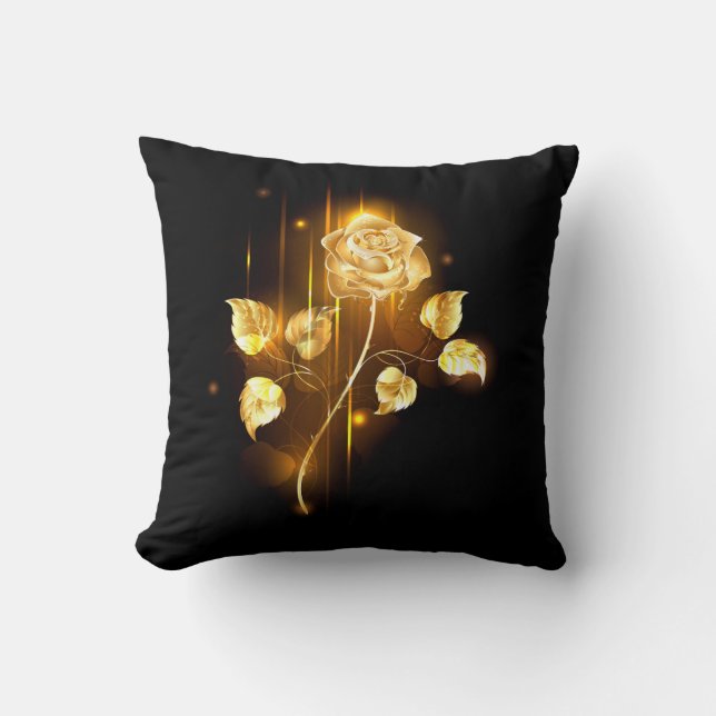 Coussin Rose d'or ( rose d'or ) (Recto)