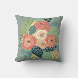Coussin Rose et maman Coussin-ciel d'argent