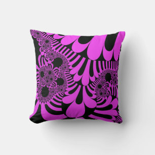 Coussin Rose et noir