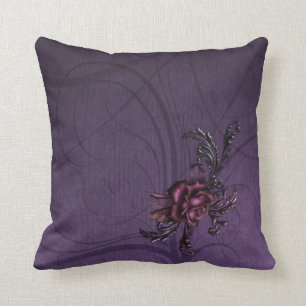 Coussin Rose foncé de pourpre