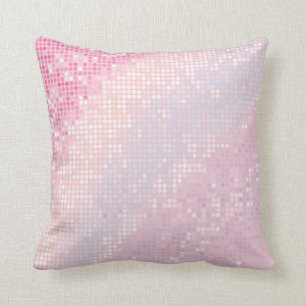 Coussin rose Girly de divan de jet de