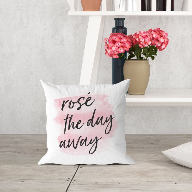 Coussin Rosé le jour de l'éloignement (Créateur téléchargé)