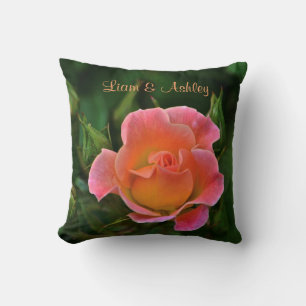 Coussin Rose Mariage rose Peachy