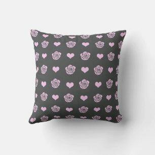 Coussin Rose Mignon Confortable Moderne Romantique Chic Él