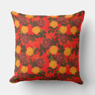 Coussin Rose moderne audacieux