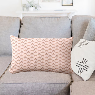 Coussin Rose or blush tiara couronne motif fille