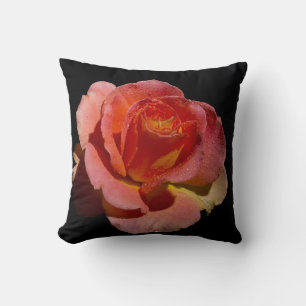 Coussin Rose orange