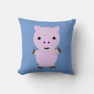 Coussin Rose Piggy