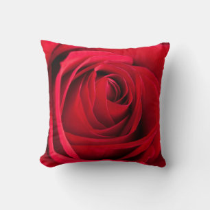 Coussin Rose rouge