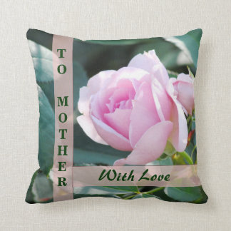 Coussin Rose sensible de rose