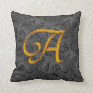 Coussin Rose Vintage or A