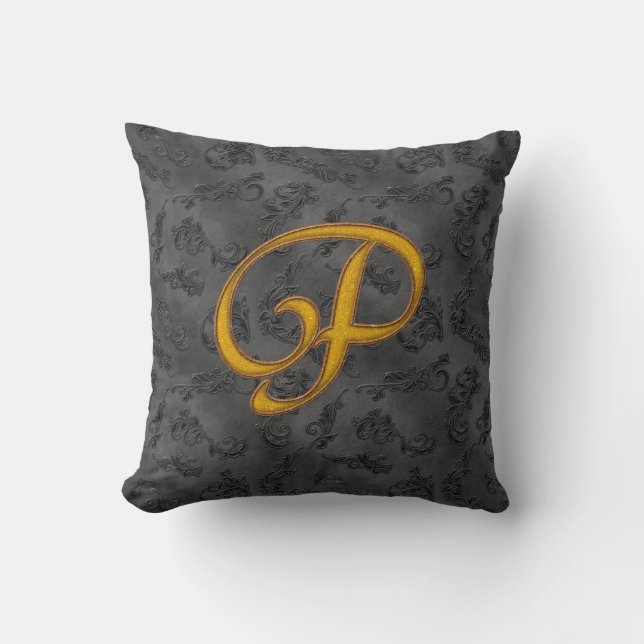 Coussin Rose Vintage or P (Recto)