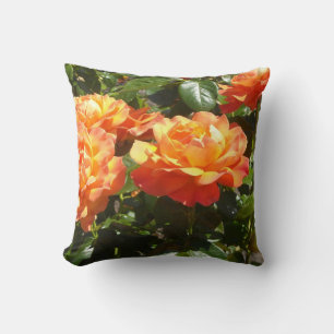 Coussin Roses Abricot