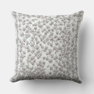Coussin Roses blanches A