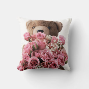 Coussin Roses d'ours