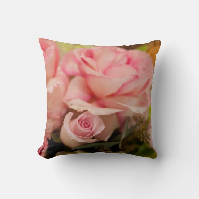 Coussin Roses roses (Recto)