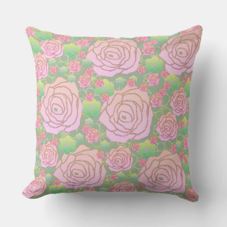 Coussin Roses sauvages