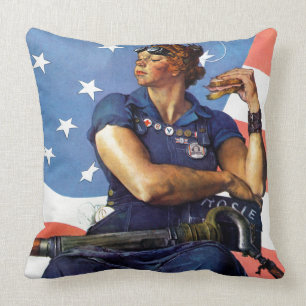 Coussin "Rosie le rivoir "