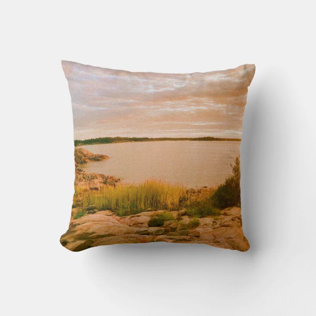 Coussin Roslagen - Été dans l'archipel suédois  (Recto)