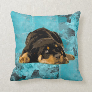 Coussin Rottweiler - chiot de Metzgerhund