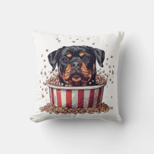 Coussin Rottweiler Dog Movie Popcorn Bucket