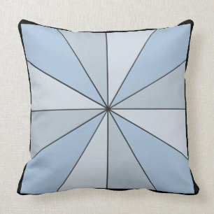 Coussin Roue couleur 2 en noir bleu
