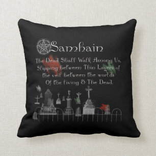 Coussin Roue de Samhain Pagan