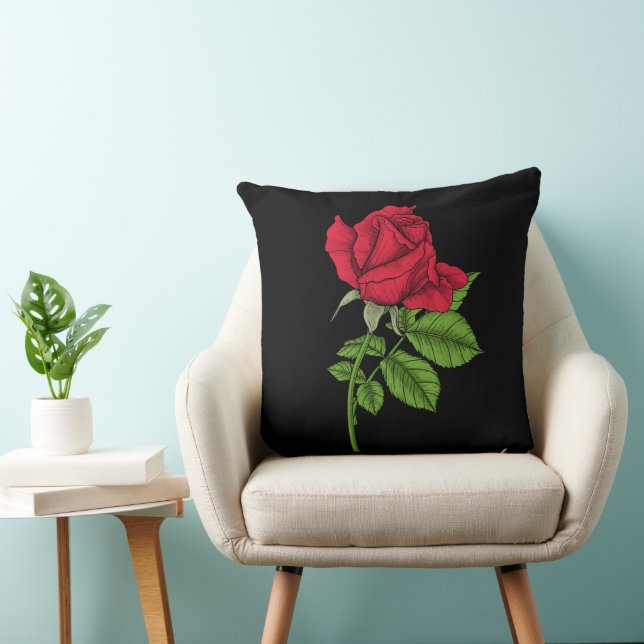 Coussin Rouge (Chaise)