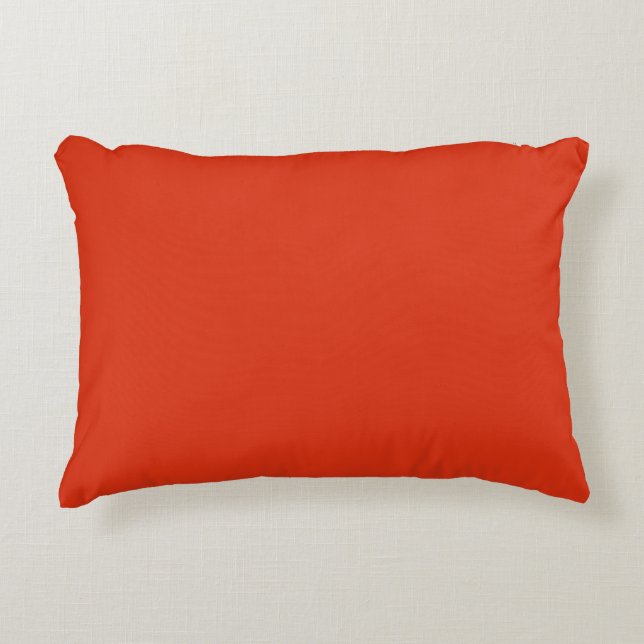Coussin rouge Accent (Devant)