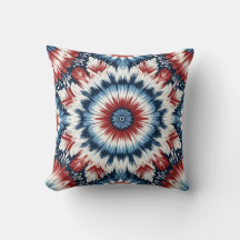 Rouge, Blanc & Bleu Tie-dye