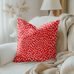 Coussin Rouge brillant