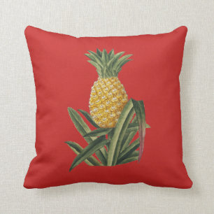 Coussin rouge d'ananas