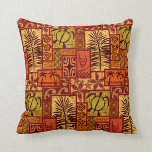 Coussin Rouge de Moku Malihini