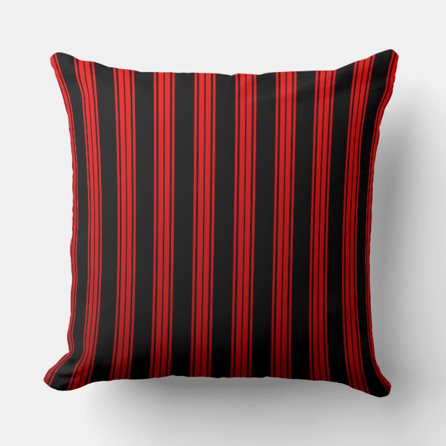 Coussin Rouge Et Noir (Recto)