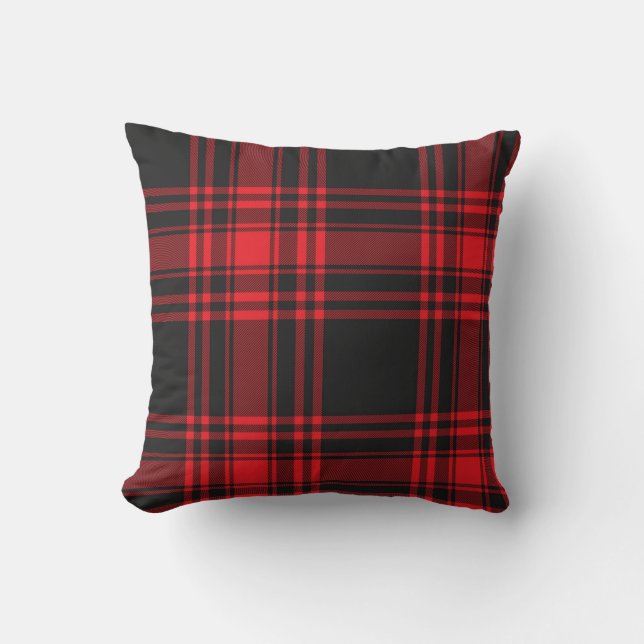 Coussin Rouge et noir (Recto)